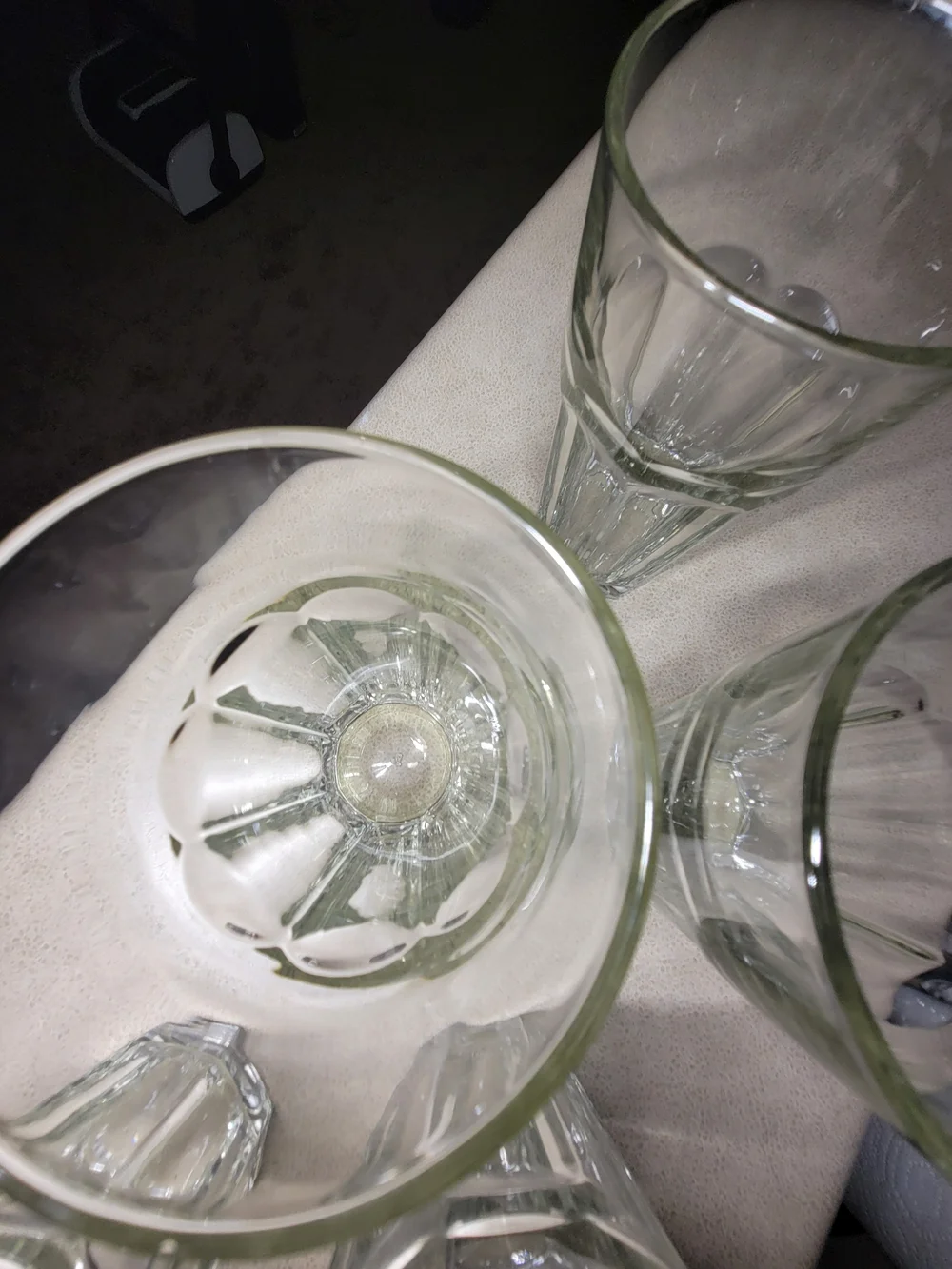 Set of 5 Libbey Gibraltar Clear Glass Tumblers